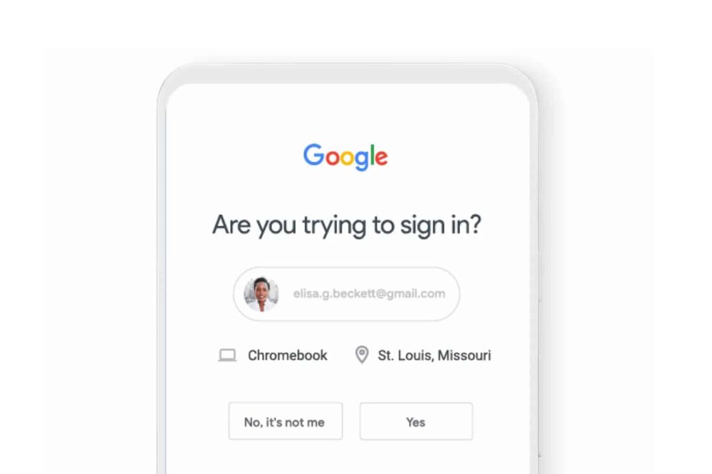 google iki faktörlü doğrulama