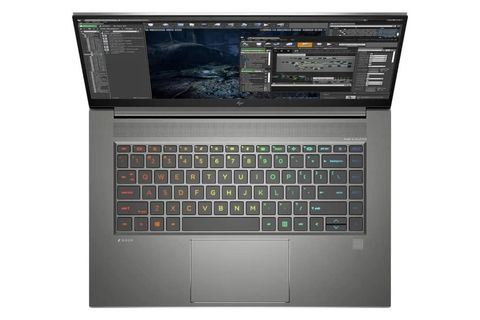 HP ZBook Studio G8 gücünü renkli klavyesiyle birleştiriyor