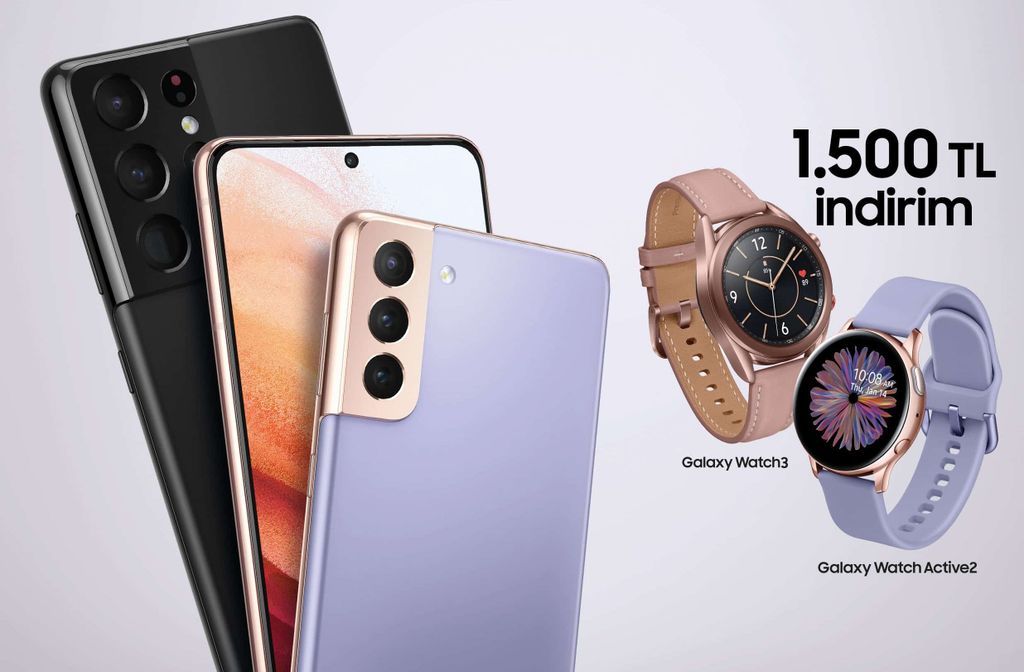 galaxy s21 serisi galaxy watch 3