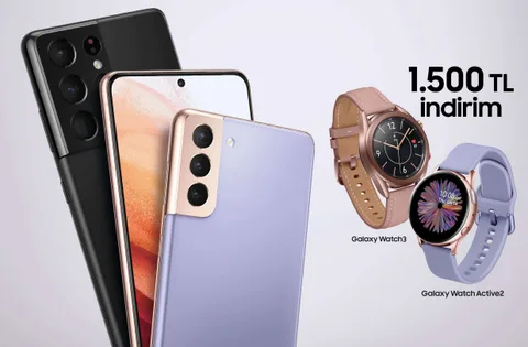 Samsung Galaxy S21 serisi ile geçerli Galaxy Watch 3 ve Active 2 fırsatı