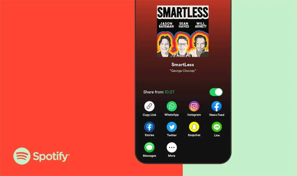 Spotify sosyal medya paylaşımları için yeni özellikler sunuyor