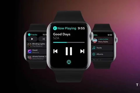 Tidal için Apple Watch’ta indirme ve çevrimdışı dinleme özelliği