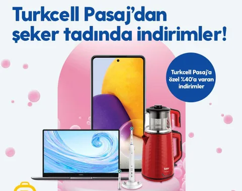Turkcell Pasaj mağazasında yüzde 40’a varan özel bayram indirimleri