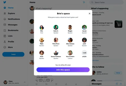 Twitter Spaces’ı web sitesine taşıyor