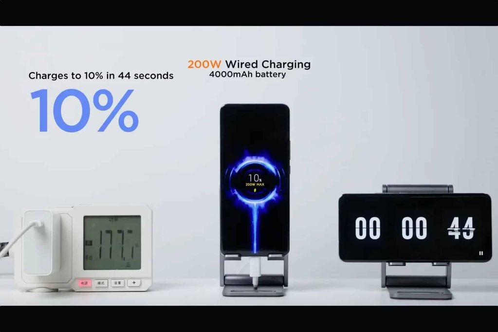 xiaomi 200w hızlı şarj