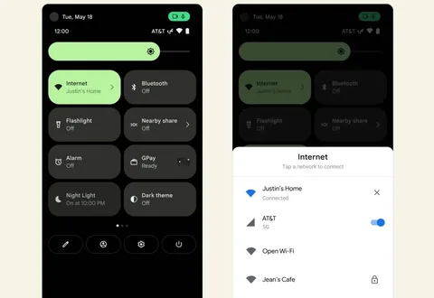 Android 12 Beta 2 sürümüyle eklenen yeni kablosuz kontrolleri