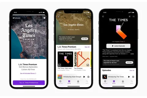 Apple Podcast’ler için ücretli abonelikler yurt dışında açıldı