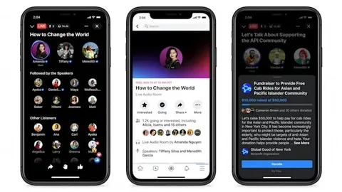Facebook’un Clubhouse rakibi kullanıcılarla buluşuyor
