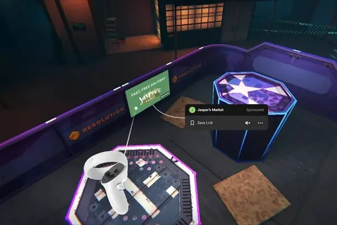 Facebook Oculus Quest oyunlarında reklam gösterecek