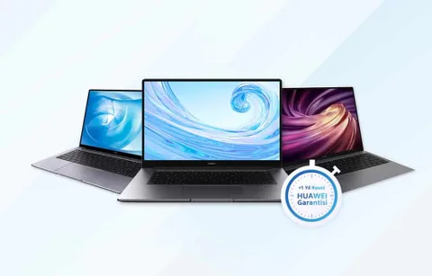 Huawei Online Mağaza’dan yapılan MateBook dizüstü alışverişlerinde ek 1 yıl garanti süresi imkanı