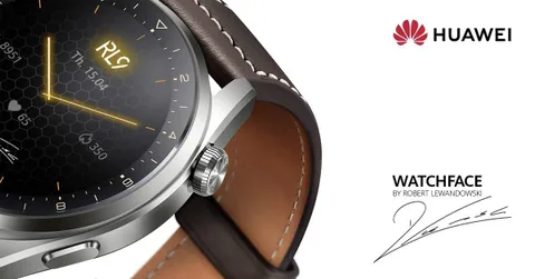 Huawei Watch 3 için Robert Lewandowski imzalı özel kadran