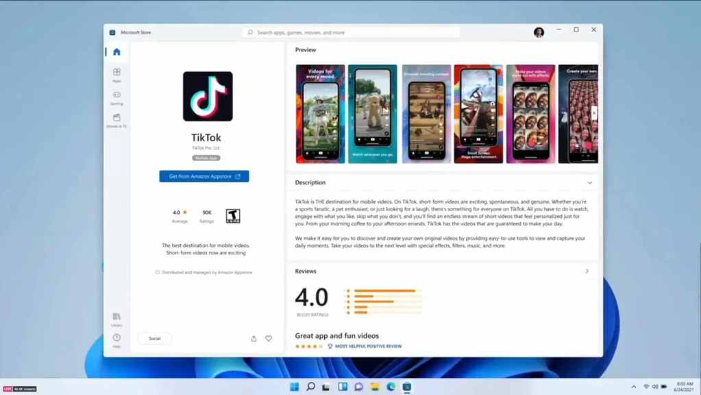 Windows 11 Android uygulamalarını AMD ve ARM işlemcili cihazlarda da çalıştıracak