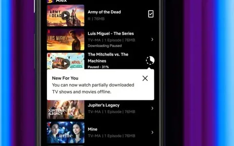 Netflix çevrimdışı izleme deneyimini geliştirmeye devam ediyor