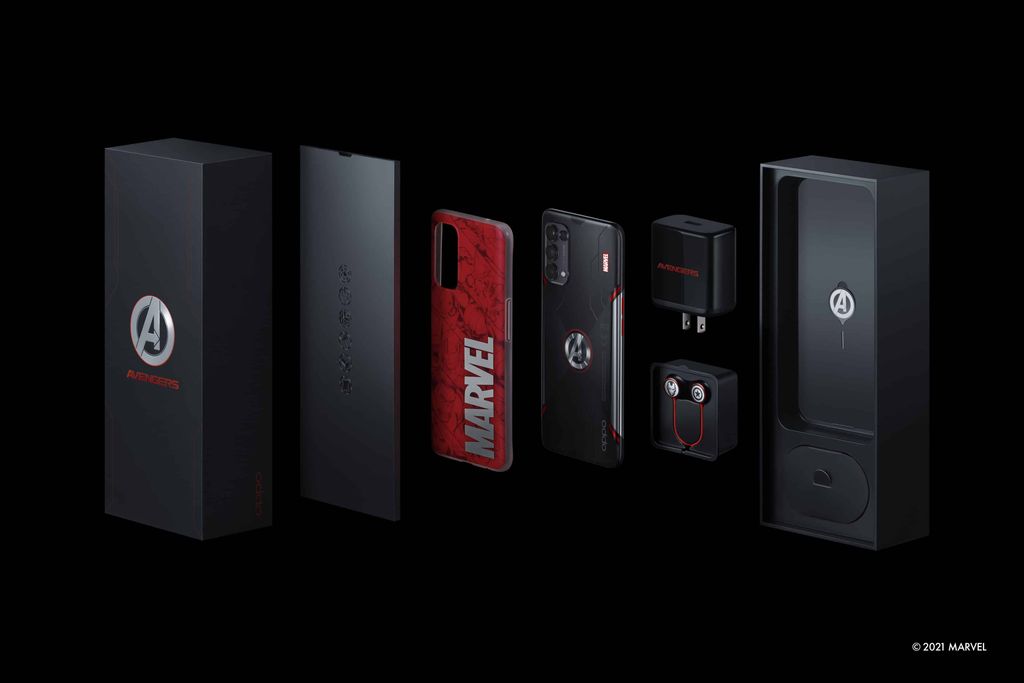 oppo reno 5 marvel edition