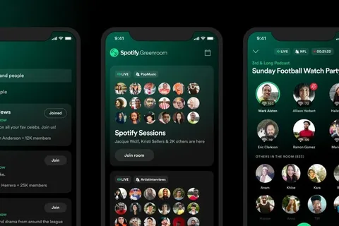 Spotify Greenroom ile Clubhouse’a rakip oluyor