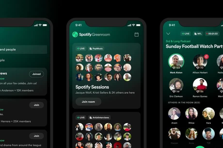 spotify greenroom