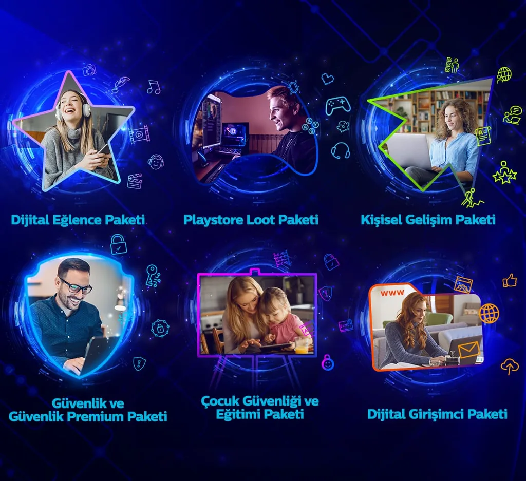 Türk Telekom’dan kullanıcıların ihtiyaçlarına özel 7 farklı Dijital Paket