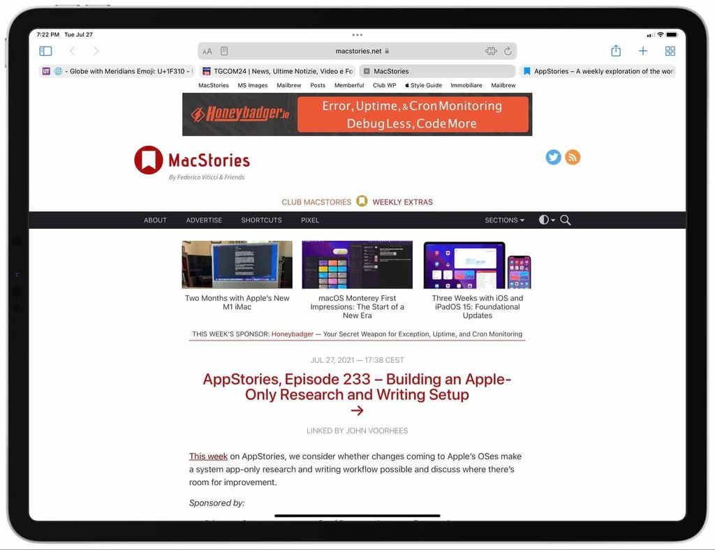 ipados 15 beta safari