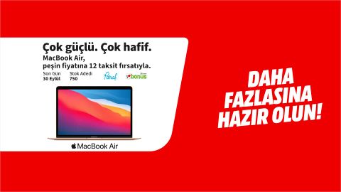 apple mediamarkt macbook air fırsatı
