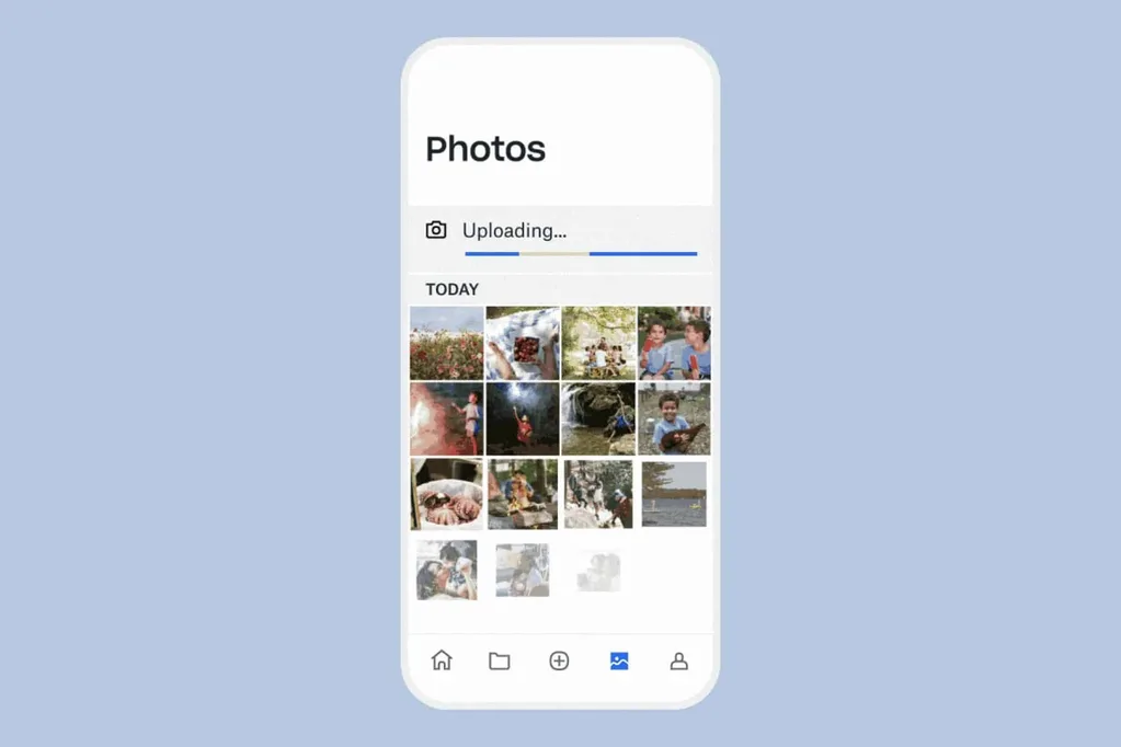 Dropbox için yeni dosya dönüştürücüsü ve hızlı fotoğraf yüklemeleri