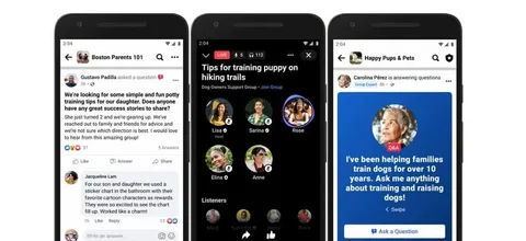 Facebook grupları için yeni özellik
