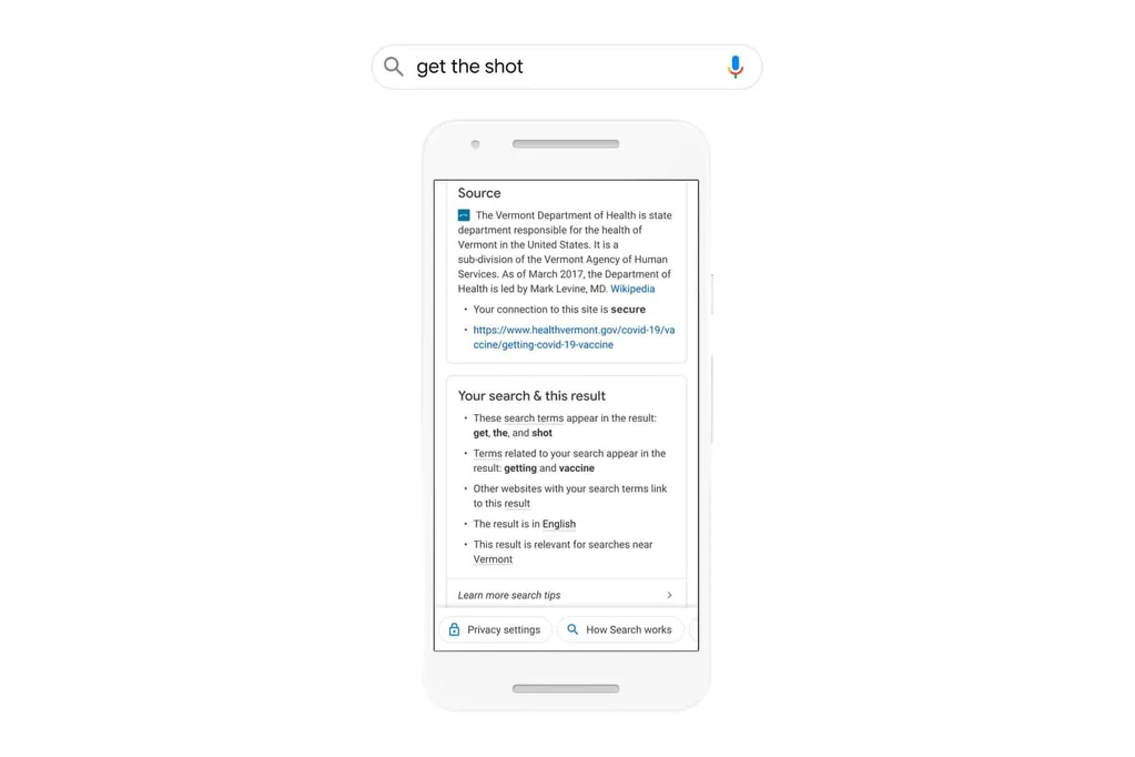 Google “bu sonuçlar hakkında” ile şimdi arama sonucunu neden gördüğünüzü açıklıyor