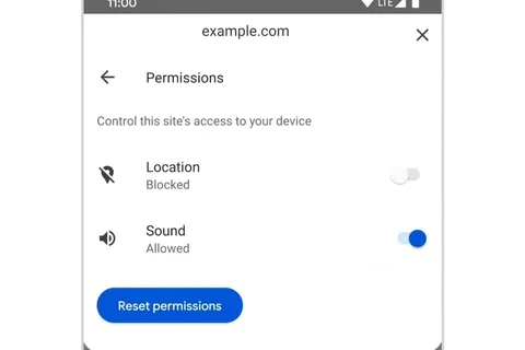 Chrome Android için site izinlerini daha kolay yönetme imkanı