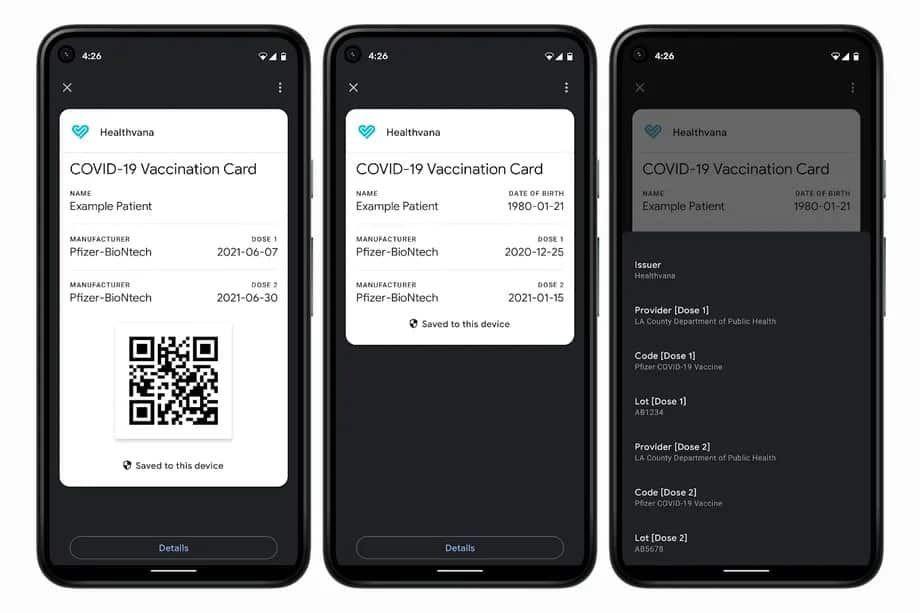google covid-19 android