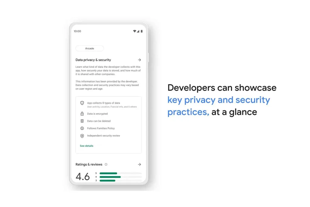 Google Play Store için yakında gelecek Gizlilik bölümünü gösterdi