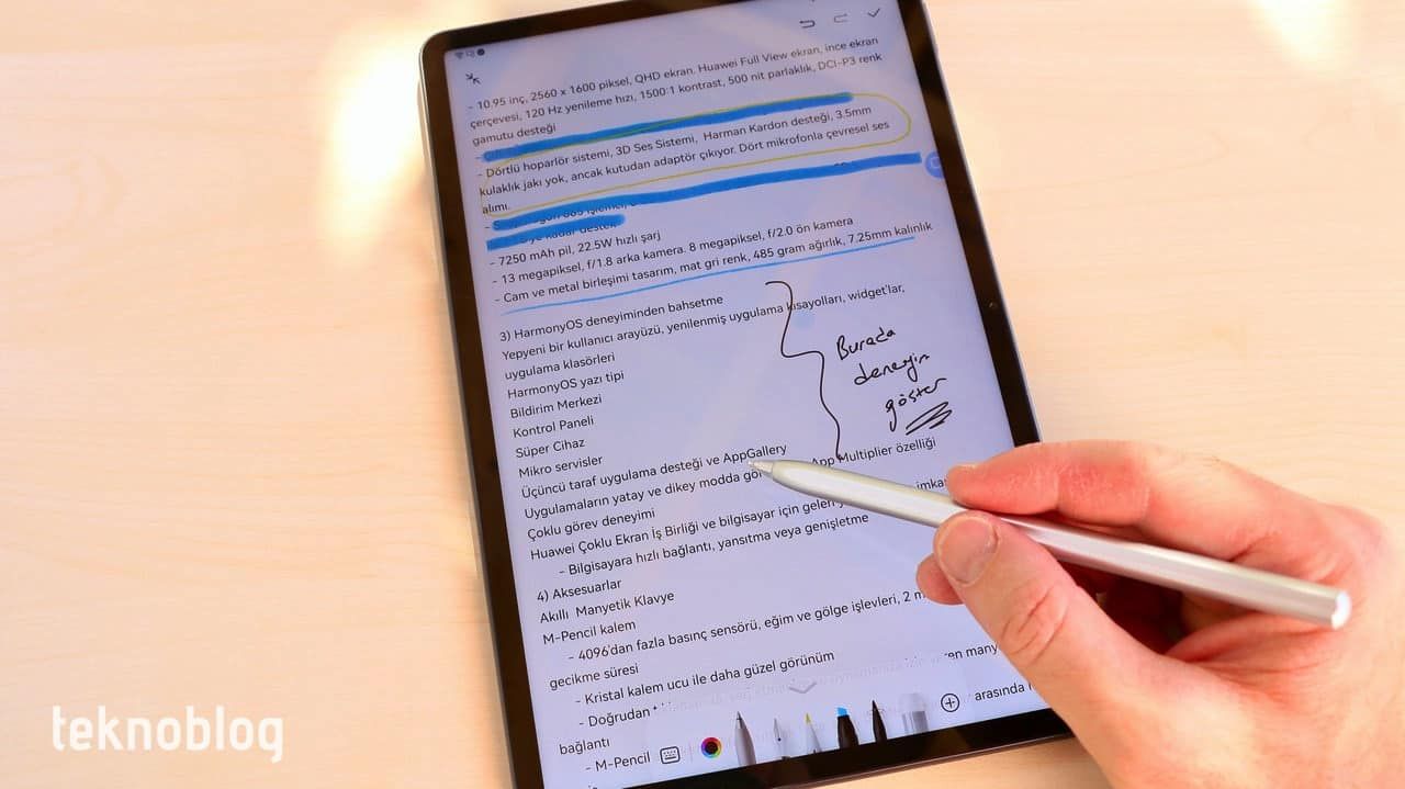 huawei matepad 11 inceleme