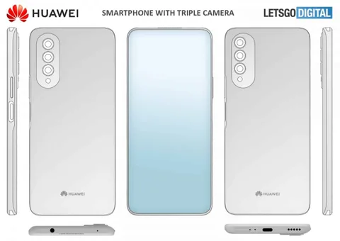 Huawei ekran içi ön kameralı telefon tasarımının patentini aldı