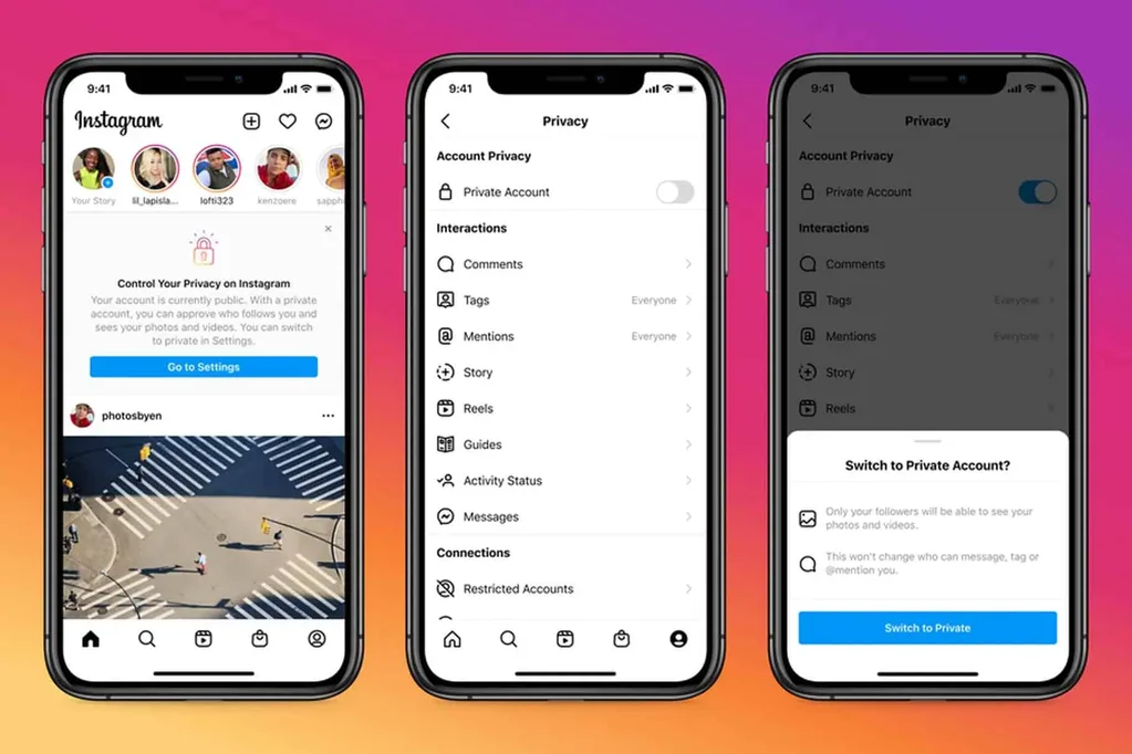Instagram 16 yaşından küçükler için hesapları varsayılan olarak gizli yapıyor