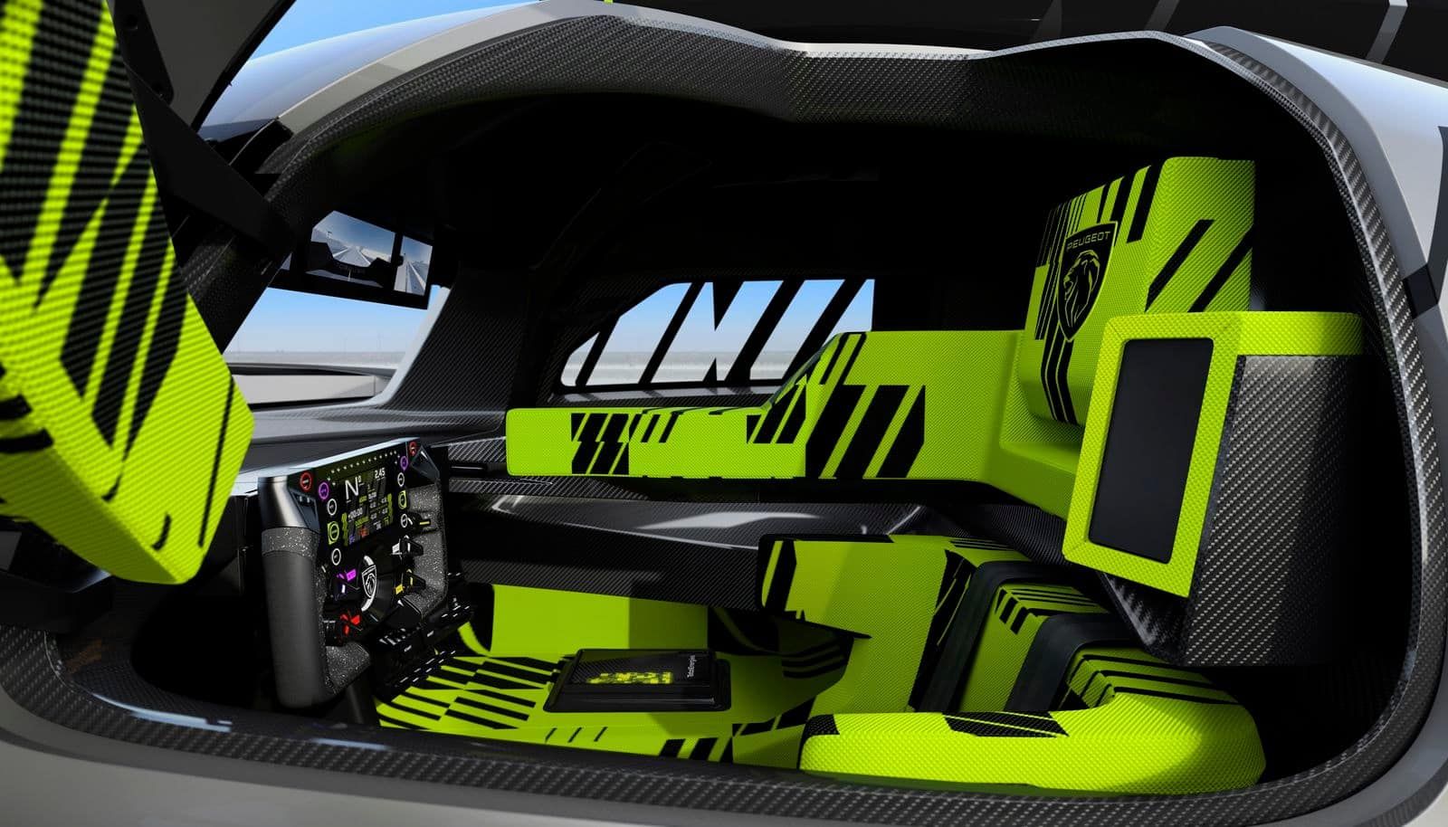 Peugeot arka kanatsız hiper yarış otomobili 9X8’i tanıttı