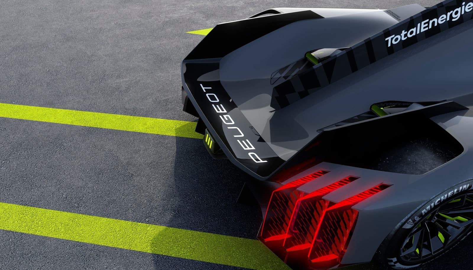 Peugeot arka kanatsız hiper yarış otomobili 9X8’i tanıttı