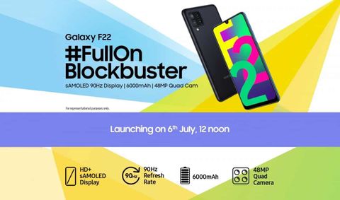 Samsung Galaxy F22’nin tanıtım tarihi belli oldu