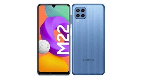 Galaxy M22 sızıntısı tasarımı ve özellikleri gösteriyor