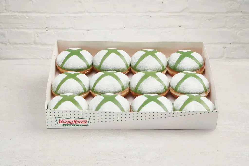Krispy Kreme Xbox için özel donut çörekleri satmaya başlıyor