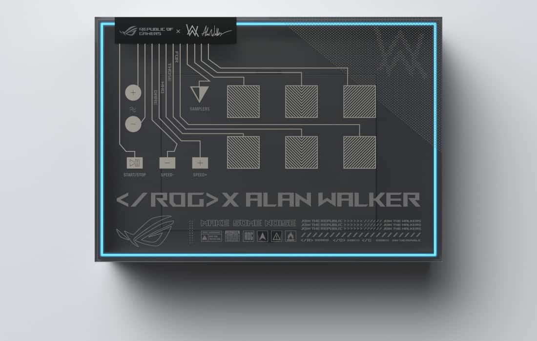 Asus ROG Zephyrus G14 Alan Walker Edition tam bir DJ makinesi
