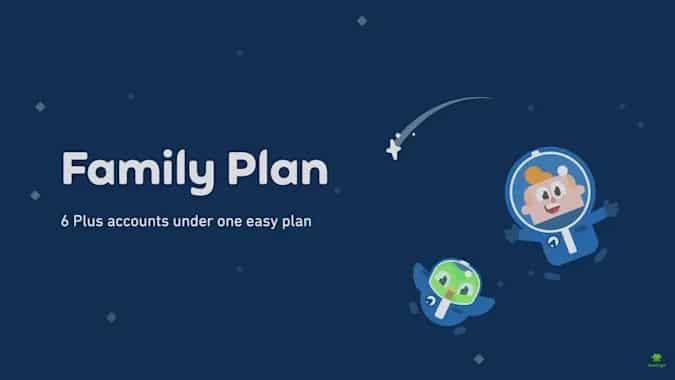 duolingo aile planı