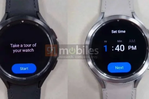 Galaxy Watch 4 Classic sızıntısı ile yeni Wear OS kullanımda görülüyor