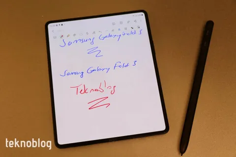 S Pen Fold Edition katlanmayan telefonlarda kullanılamıyor