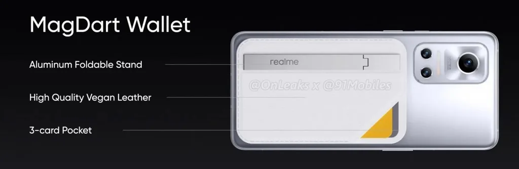 Realme’nin MagDart uyumlu cüzdanı tanıtımdan önce ortaya çıktı