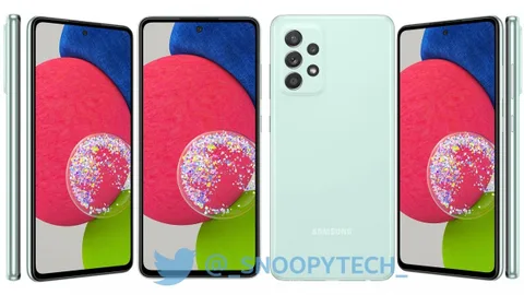 Galaxy A52s 5G dört farklı renk seçeneğiyle görüldü