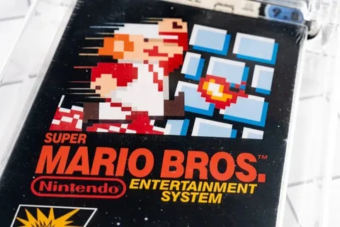 Super Mario Bros.’un açılmamış kopyası en pahalı oyun unvanını ele geçirdi