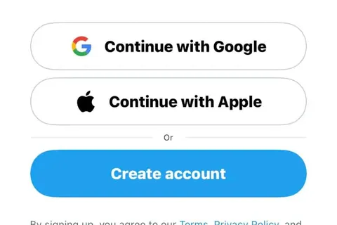 Twitter Apple ve Google ile giriş desteğini sunmaya başladı