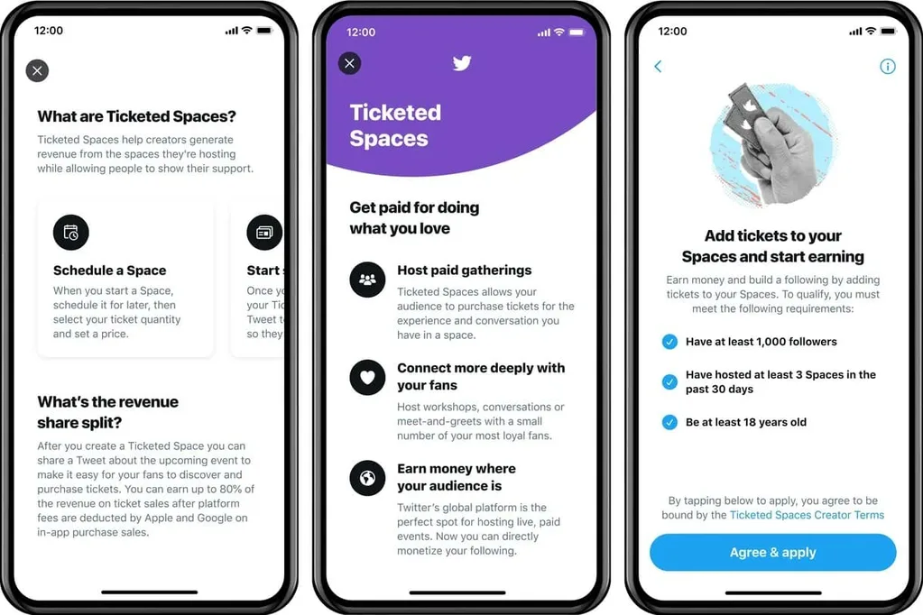 Twitter’ın Biletli Sohbet Odaları iOS uygulamasında görünmeye başlıyor