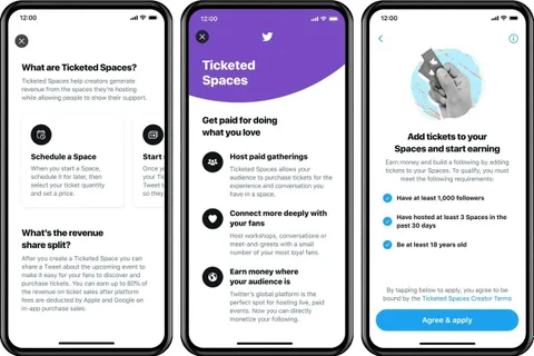 Twitter’ın Biletli Sohbet Odaları iOS uygulamasında görünmeye başlıyor