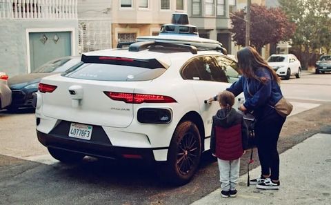 waymo sürücüsüz taksi