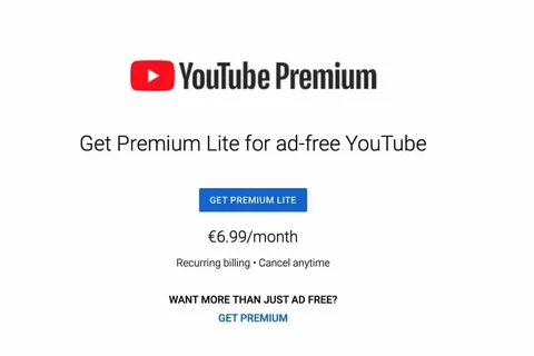 YouTube uygun fiyatla reklamsız video izleme deneyimi yaşatan Premium Lite paketini sonlandırıyor