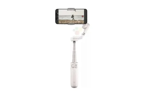 DJI Osmo Mobile 5 bir selfie çubuğu gibi kullanılabilecek